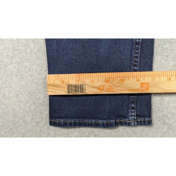 HOLLISTER Men‎ Jeans 34x28 Slim Straight Epic Flex Preppy Dark Wash Denim - Picture 9 of 10